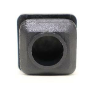 3/4" Inch | Square Plastic End Cap Tubing Hole Post Plug | Multiple Quantities