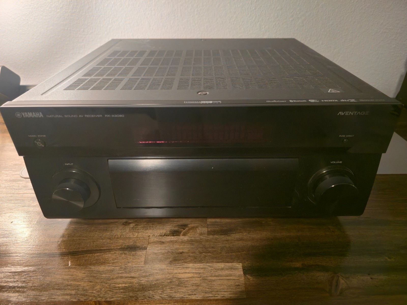 YAMAHA RX-A3080 AVENTAGE 9.2-Channel AV Receiver Dolby Atmos DTS-X Bluetooth