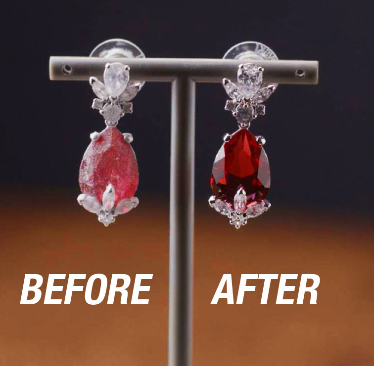 Jewelry Cleaner Solution For Ultrasonic Cleaner & More. Silver Gold Diamond Gem