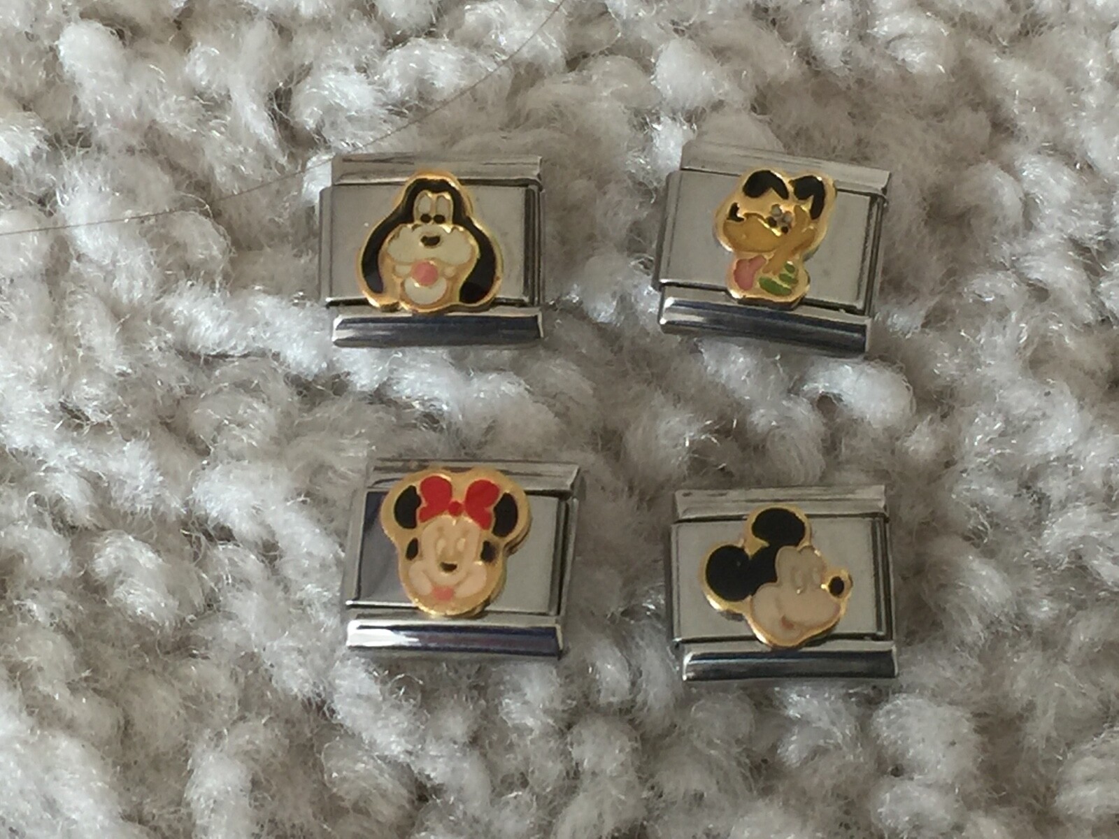 Disney 9mm Italian Add-A-Link Charms Stainless Steel 17 Different You choose