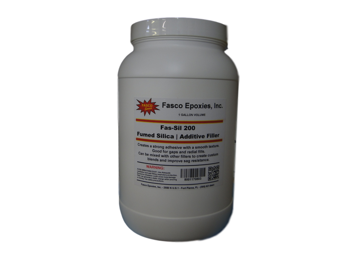 Cabosil Filler Gallon (6.5oz) epoxy polyester - Fumed Silica Additive