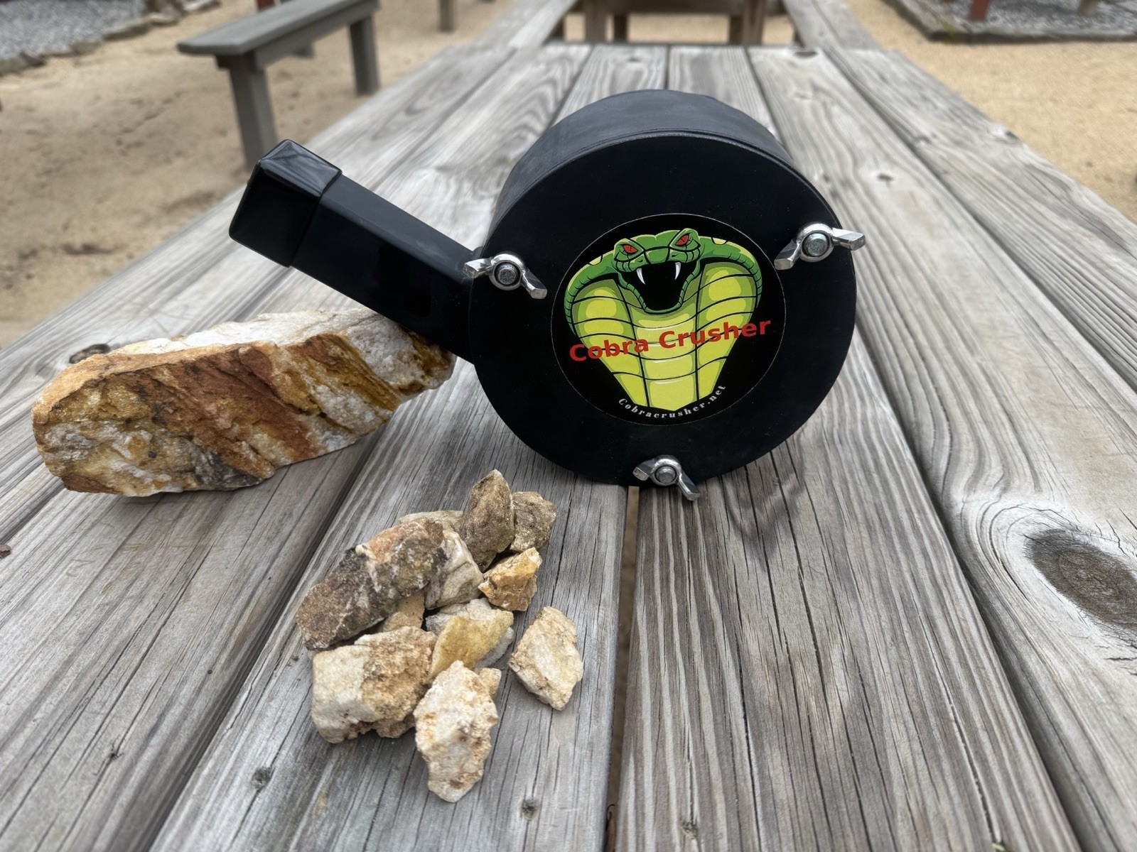 Cobra Rock Crusher for Gold Ore Sample Testing, New Crusher