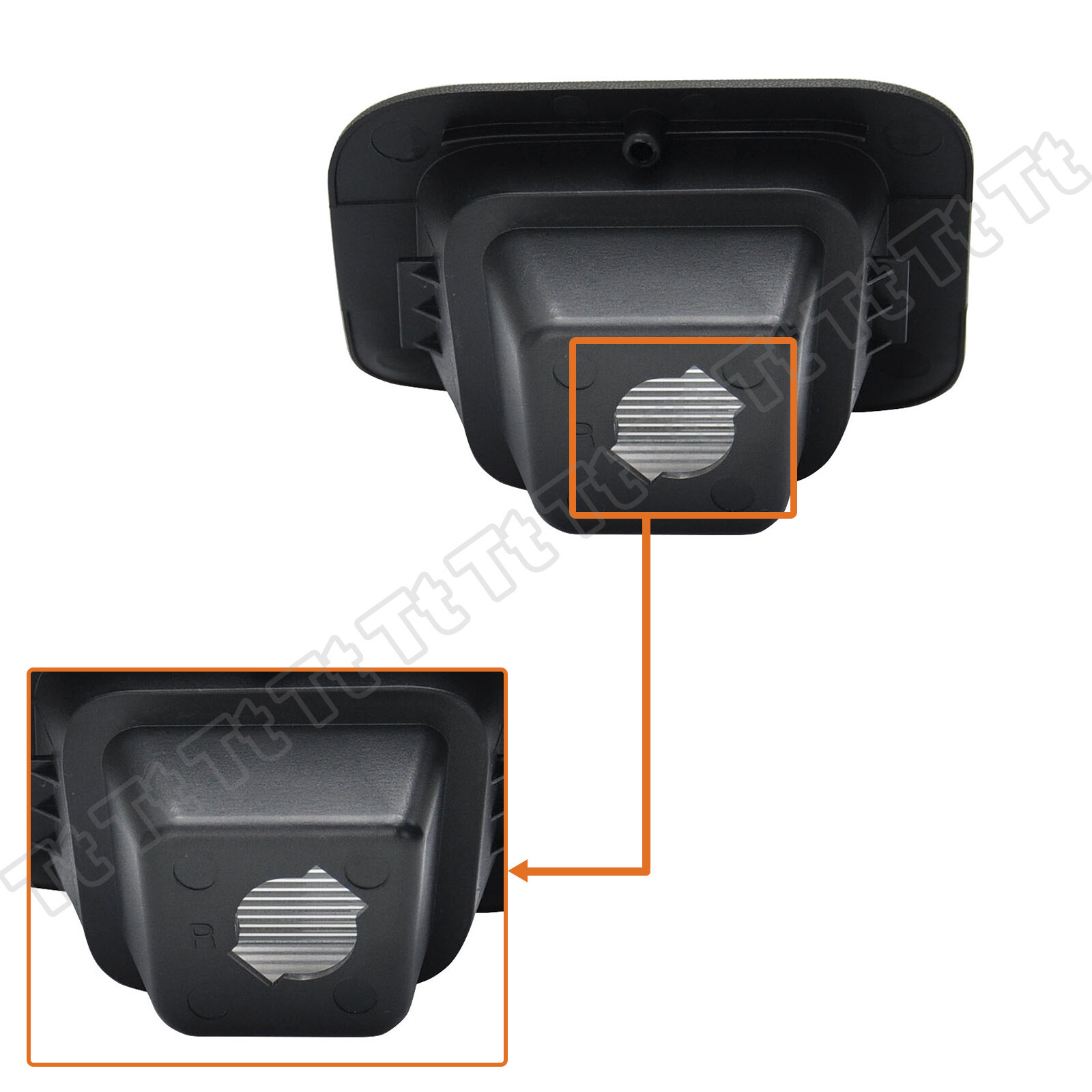 OE License Plate Light Housing Replacement For 2002-18 Dodge RAM 1500 2500 3500