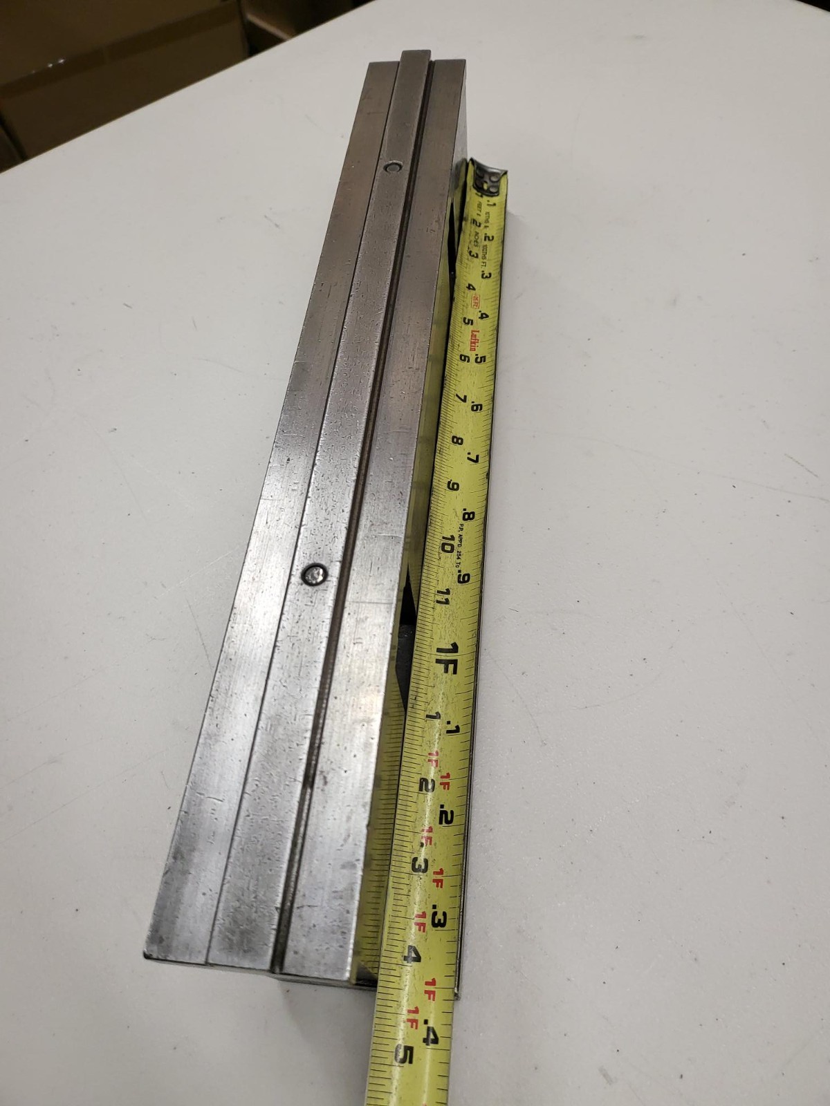 Press Brake 2V Die Holder 2.95" Tall X 2.362" Wide 32.87" Quick Change Die Rail