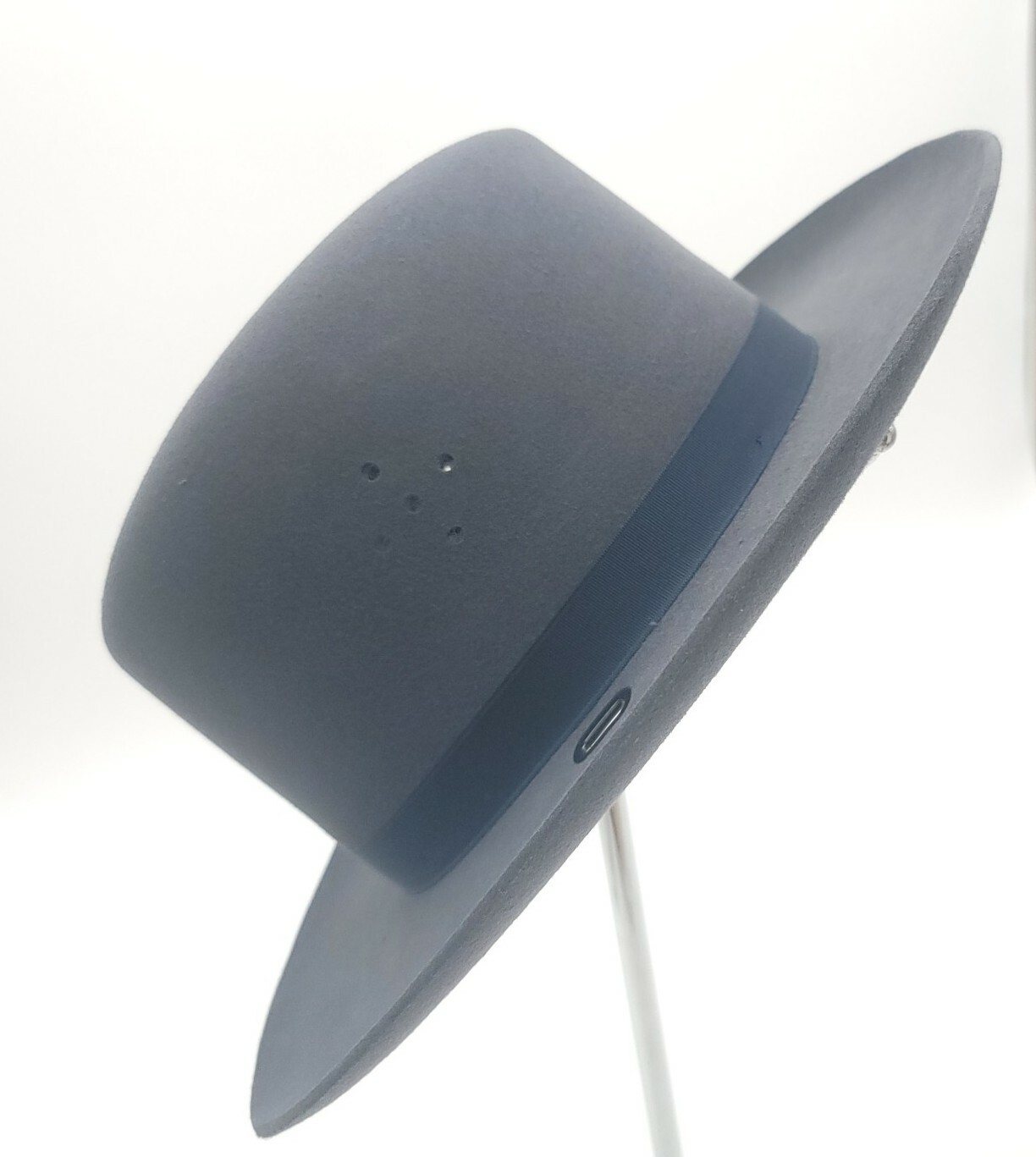 Stratton F42 Felt Self Forming Campaign Sheriff State Trooper Hat Sz 7-3/4 L.O.