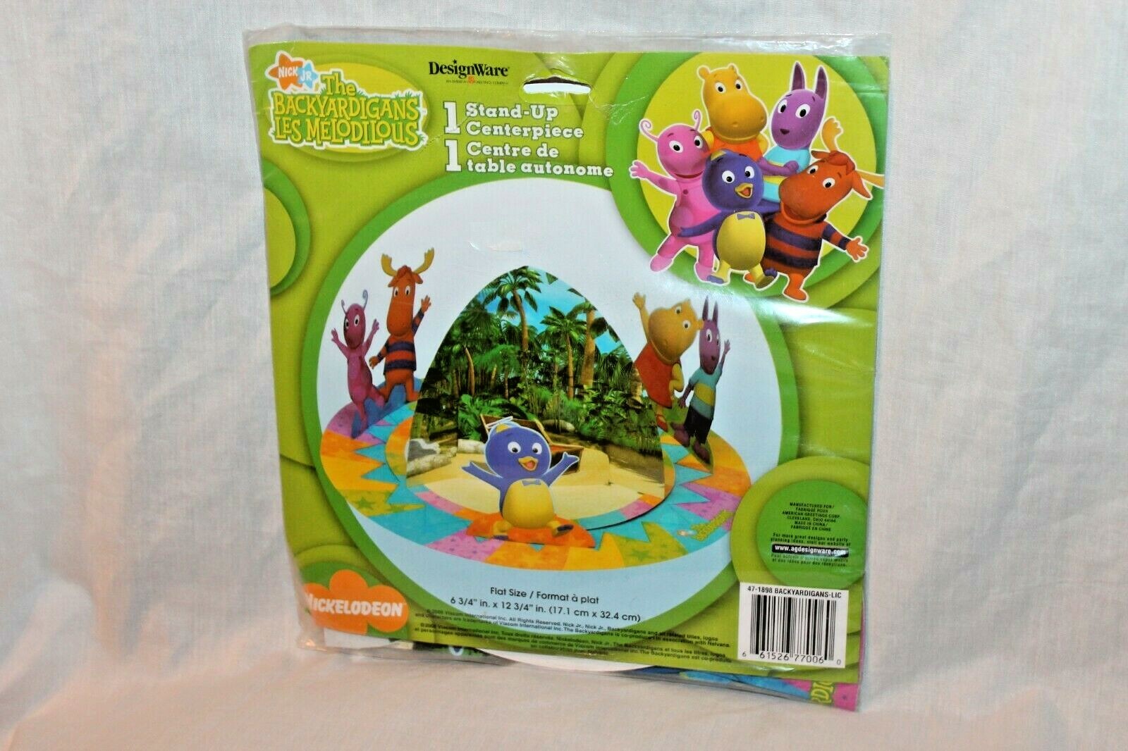 NEW THE BACKYARDIGANS STAND UP CENTERPIECE   PARTY  SUPPLIES
