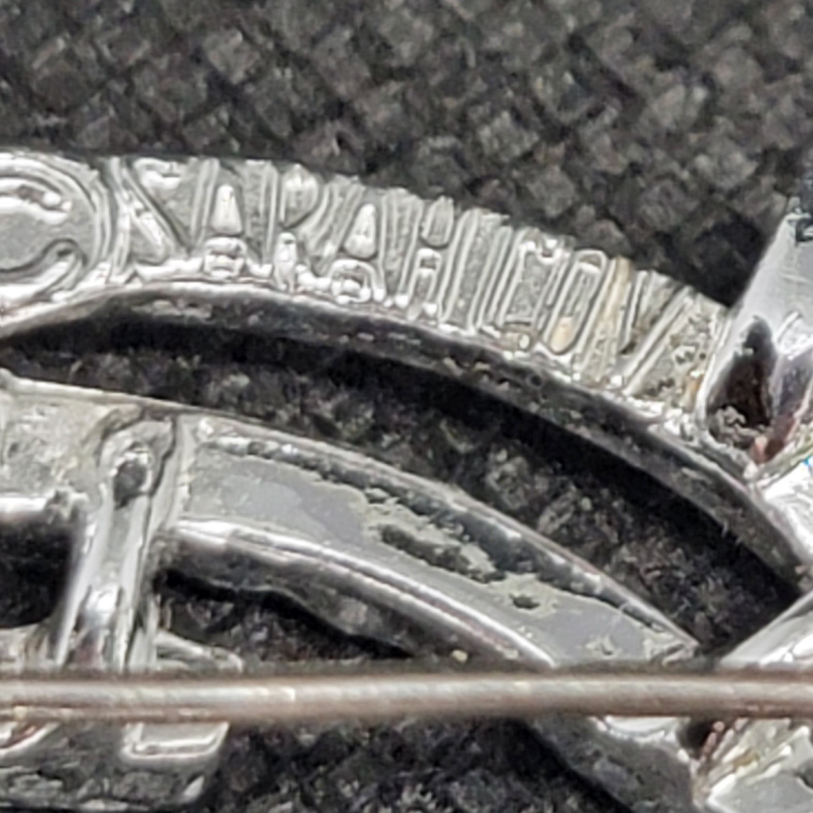 Vintage Brooch Lot Silver Tone Trifari Monet Sarah Coventry