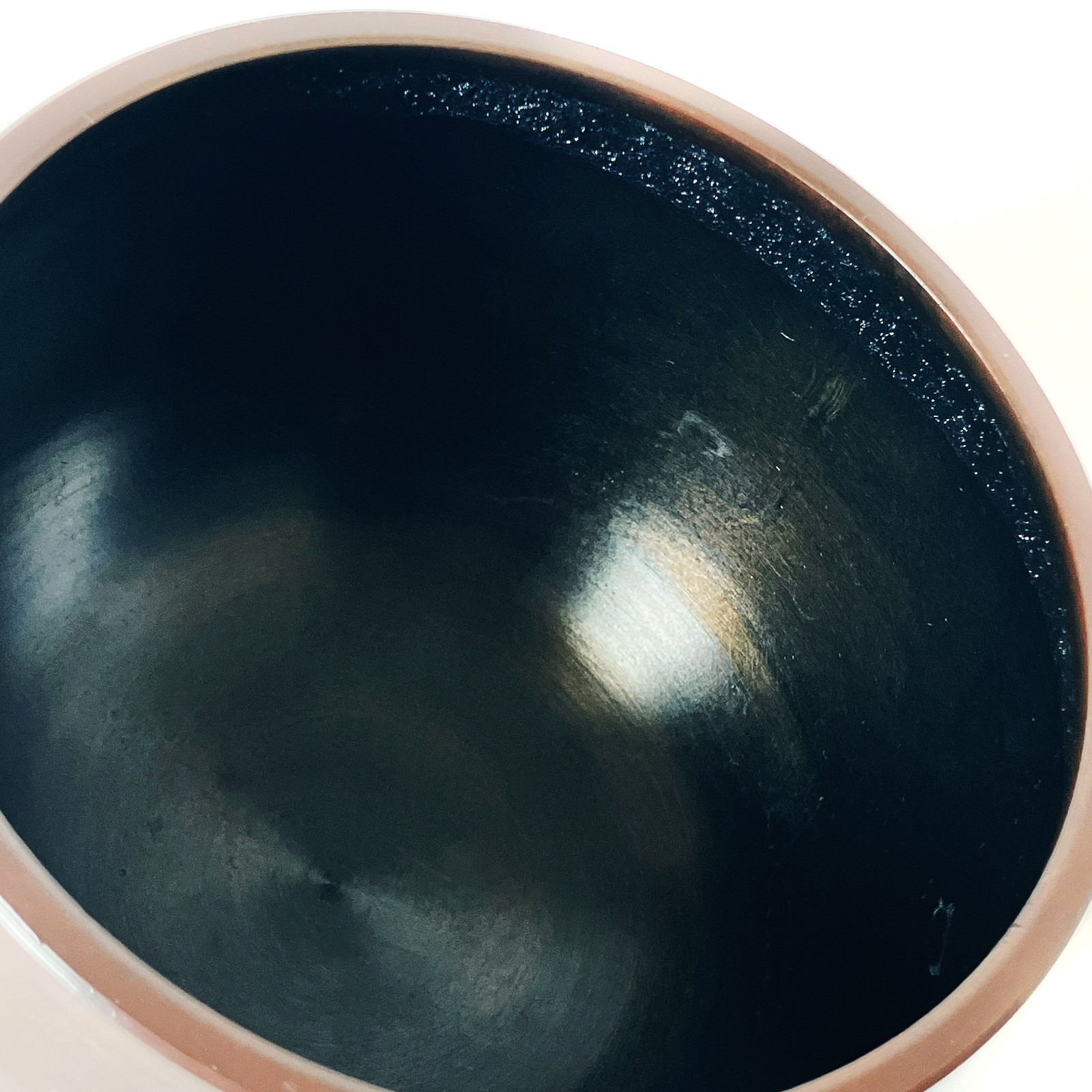 Japanese Buddhist Singing Bowl Bell Orin Bronze Brown 11 cm 4.3 in Zen Sound