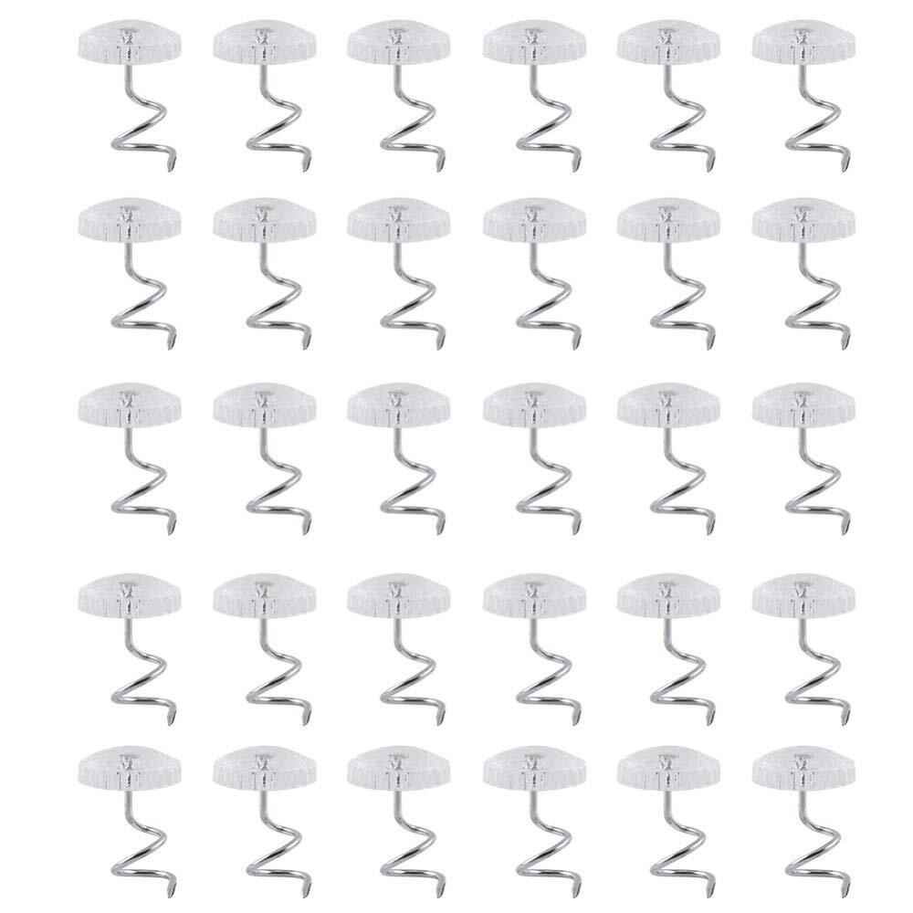 100/200X Headliner Twist Pins Kit For Fabric Sofa Chair Upholstery Crafts Repair