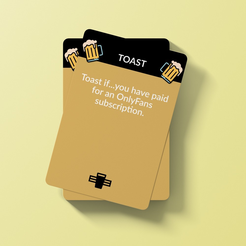 Truth or Toast Couples Edition | Party Card Game for Adults + Spicy Game Nights