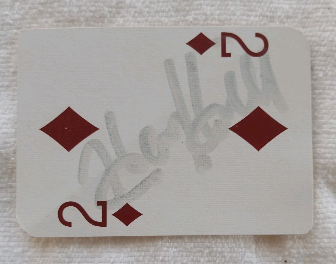 Mafia Signed Original Henry Hill Cosa Nostra Gangster Hand Signed Lot 2pc