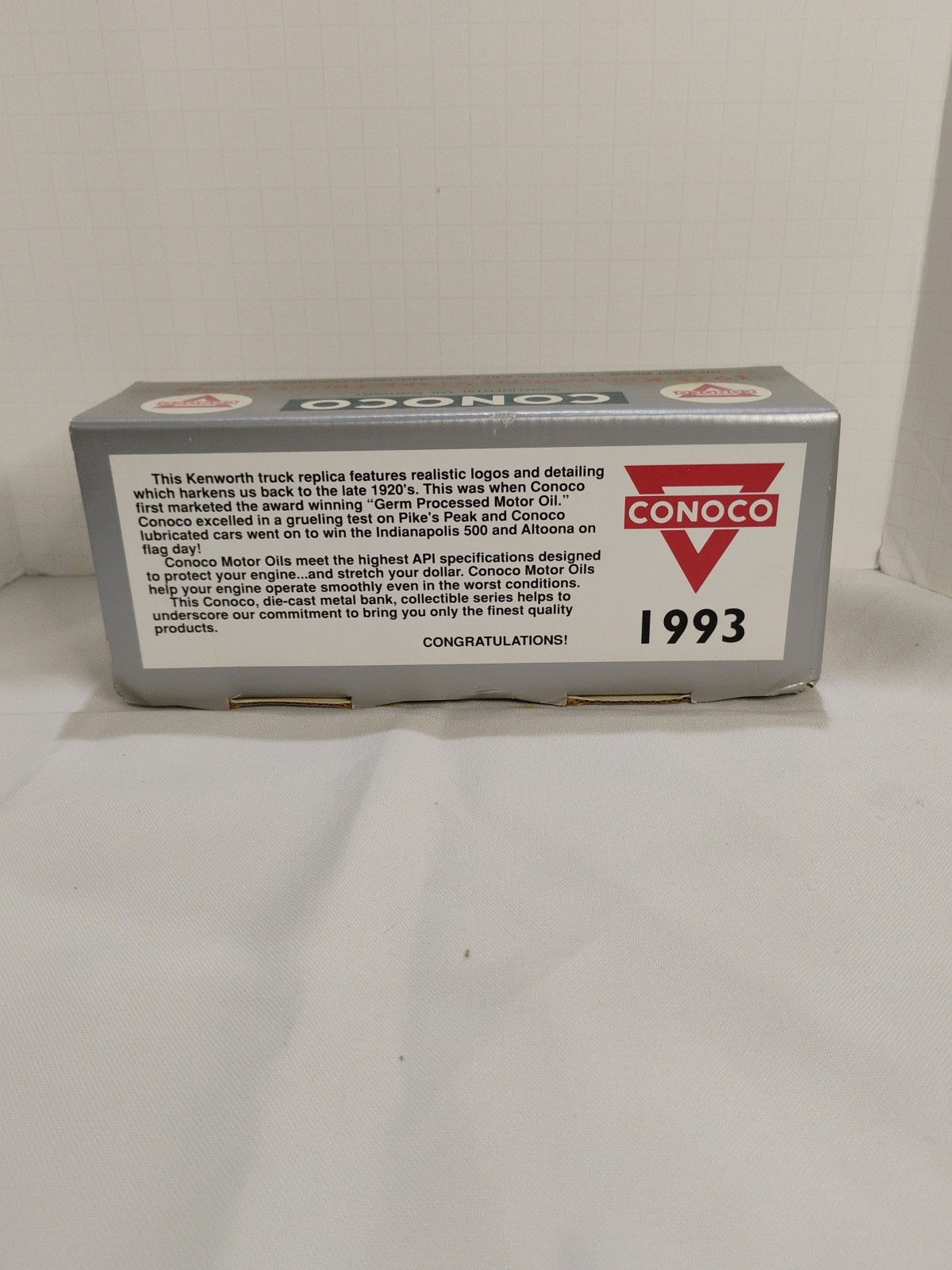 1925 KENWORTH TRUCK CONOCO BANK LIMITED EDITION #7 ERTL NIB!