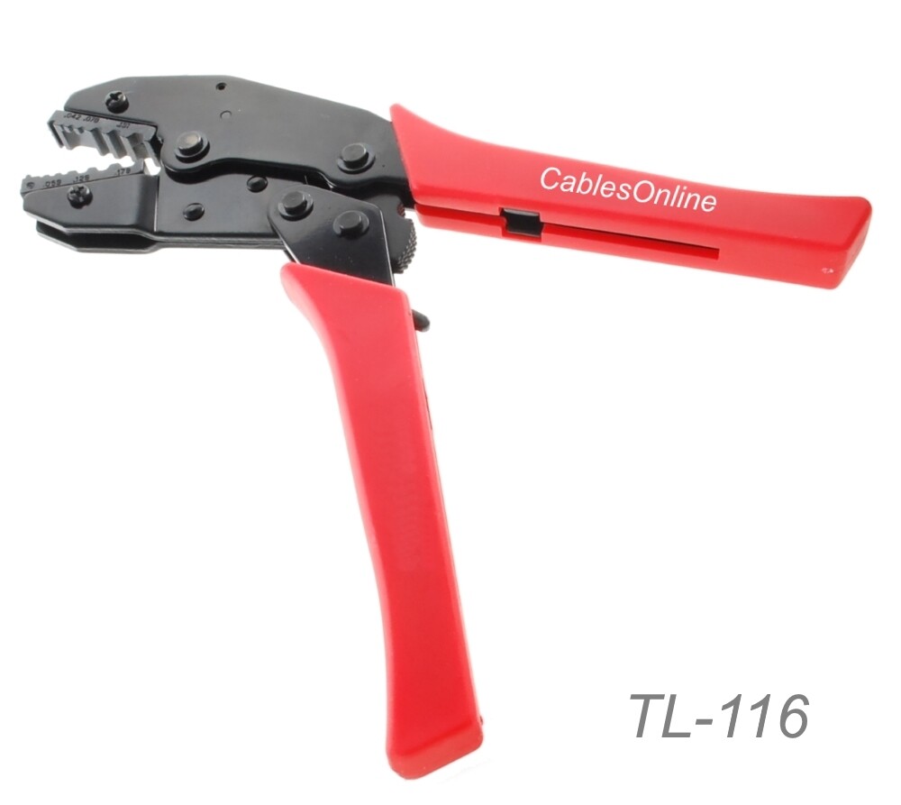 Coax Crimp Tool for RG179 RG174 RG316 Wires, SMA SMB MCX TNC SMC BNC Connectors