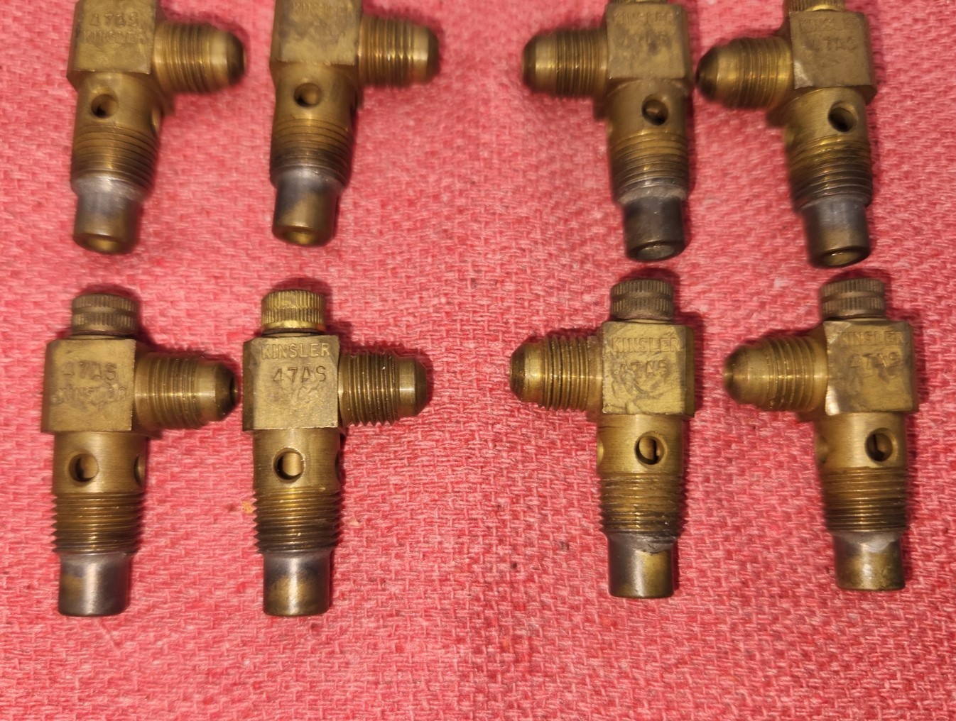 Kinsler 47AS Fuel Injection Nozzles - Set of 8 Nozzles - Racing