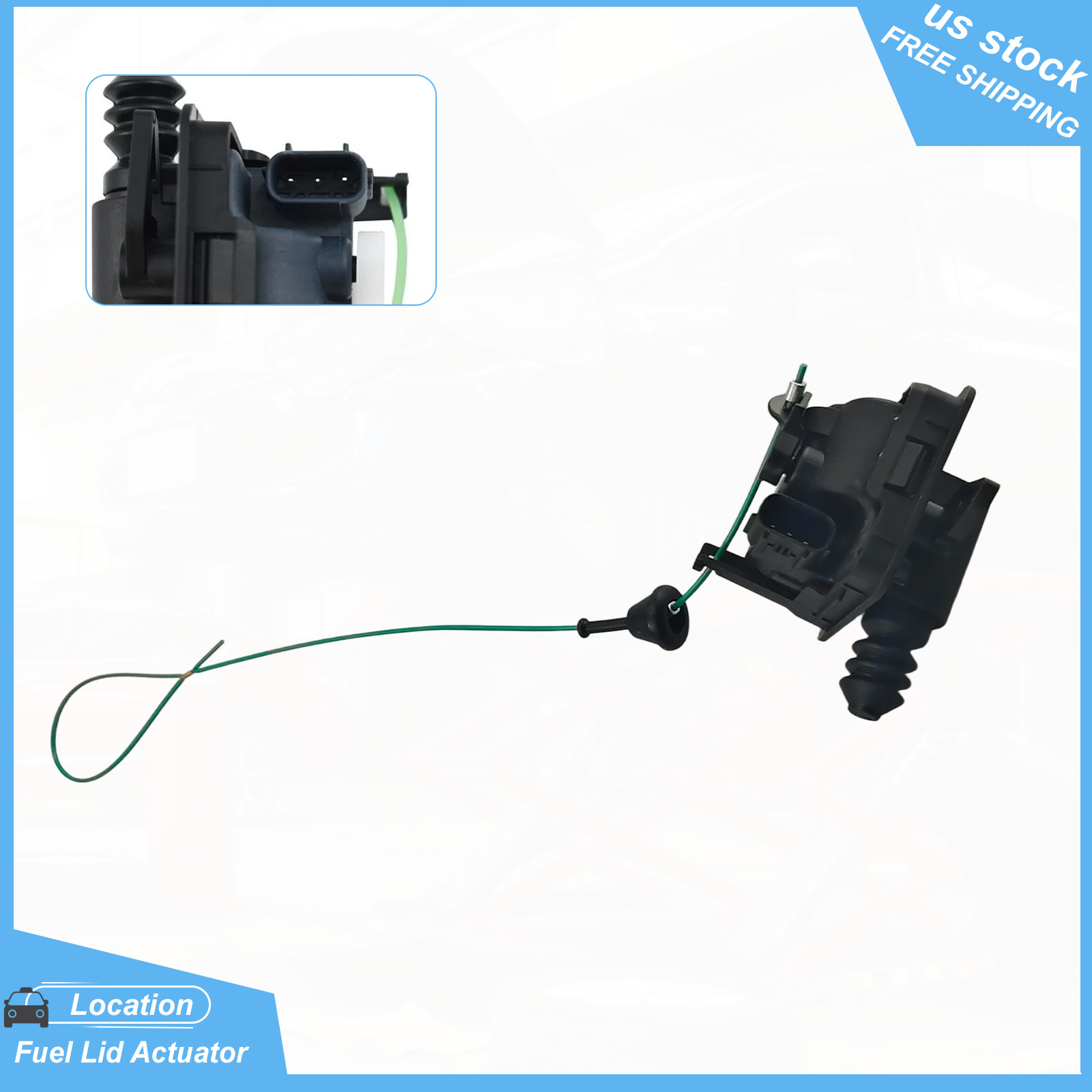 New Fuel Lid Actuator Gas Door Assembly For Honda Civic 2016-2021 74700-TBA-A02