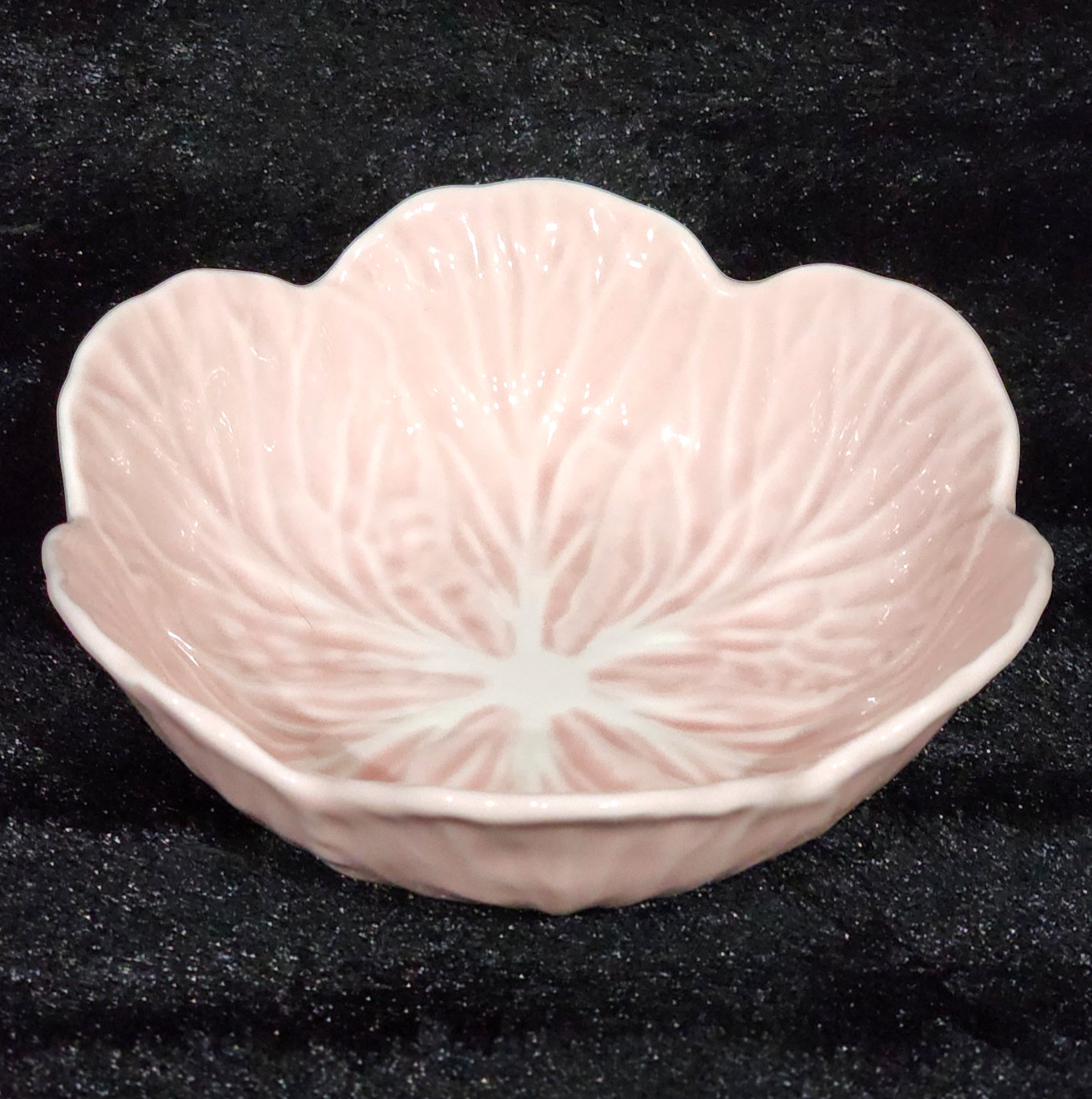 2 Pink Cabbage Cereal Bowls Ceramic 6" Easter 9oz Pinheiro Style Hobby Lob Viral