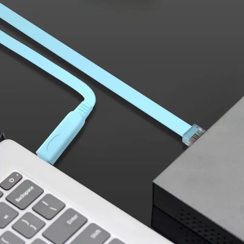 6ft Console Cable USB to RJ45 - Plug & Play Auto Driver for Laptop for Cisco