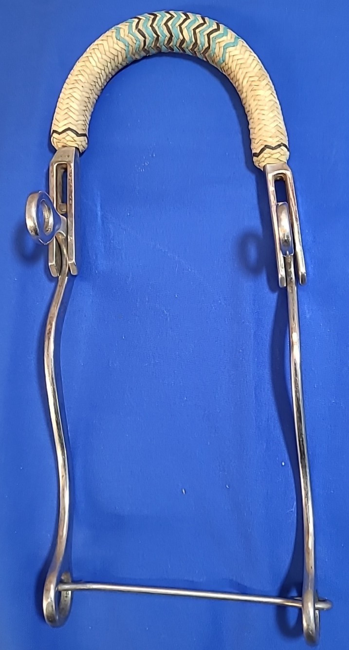Unbranded Hackamore with Rawhide Nose Covering