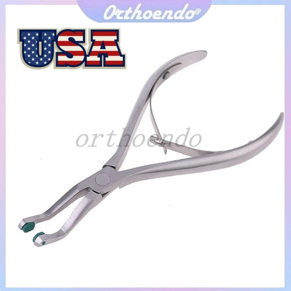 Dental Crown Pliers Remover With Rubber Tipped Stainless Steel Instruments