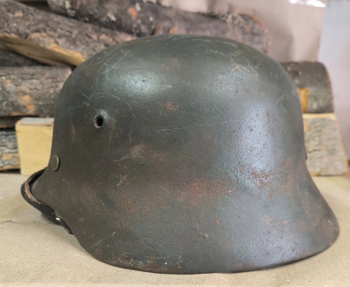 WW2 M40 German Helmet WWII M 40. Combat helmet.size 64