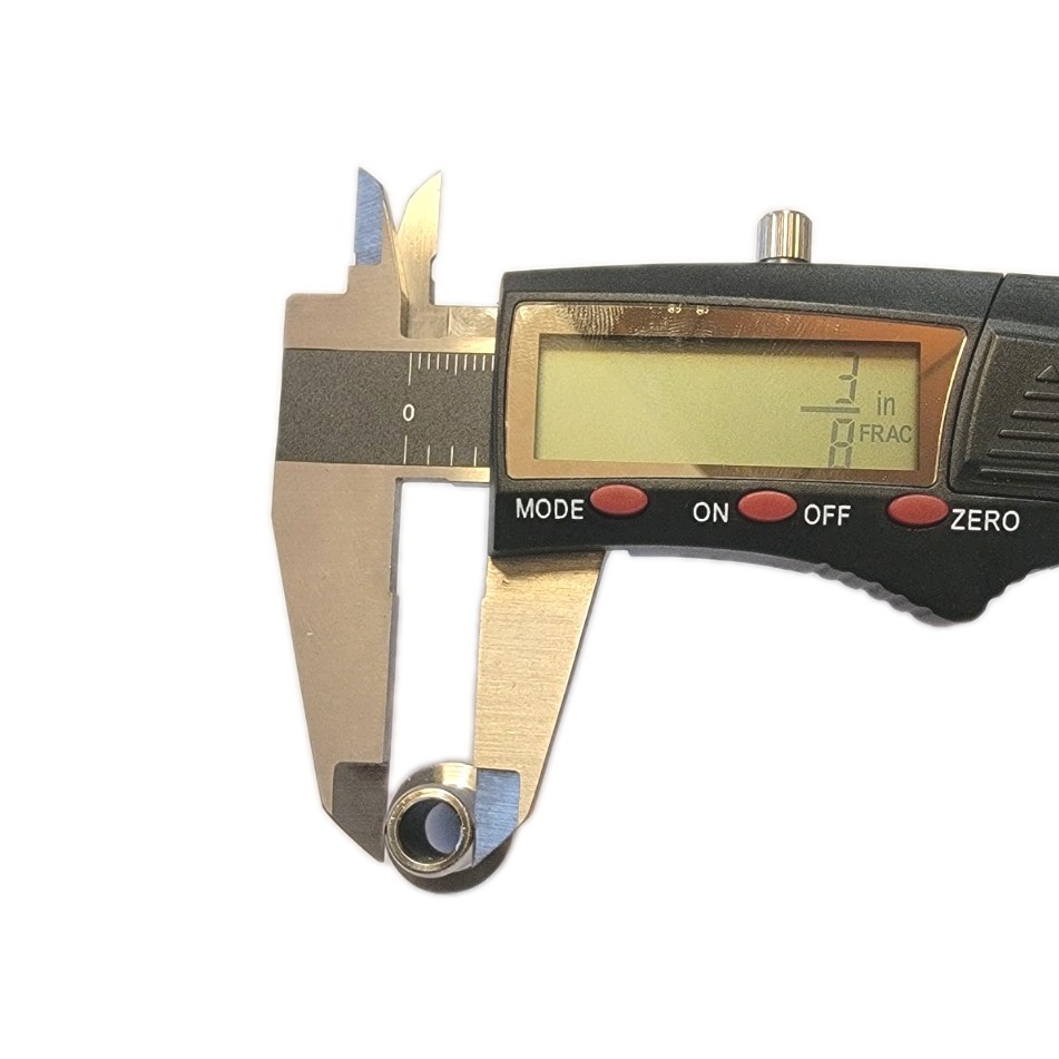 3/8 X 1/2 Stainless Steel Reducing Barb Splicer Fitting