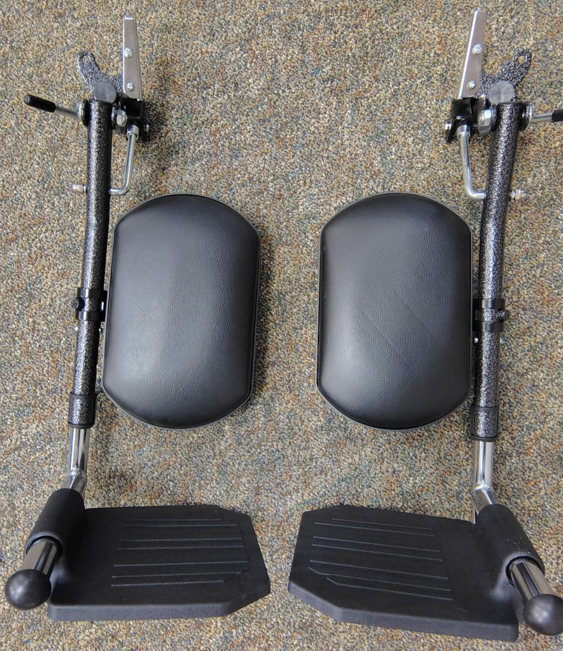 Pair Universal Elevating Leg Foot Rest Legrest Manual Wheelchair Wheel Chair New