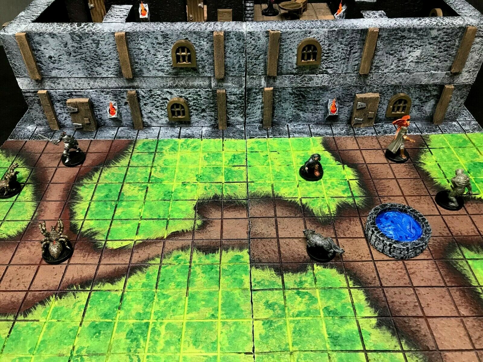 Tavern Inn Terrain Modular Set 28mm RPG Terrain for D&D