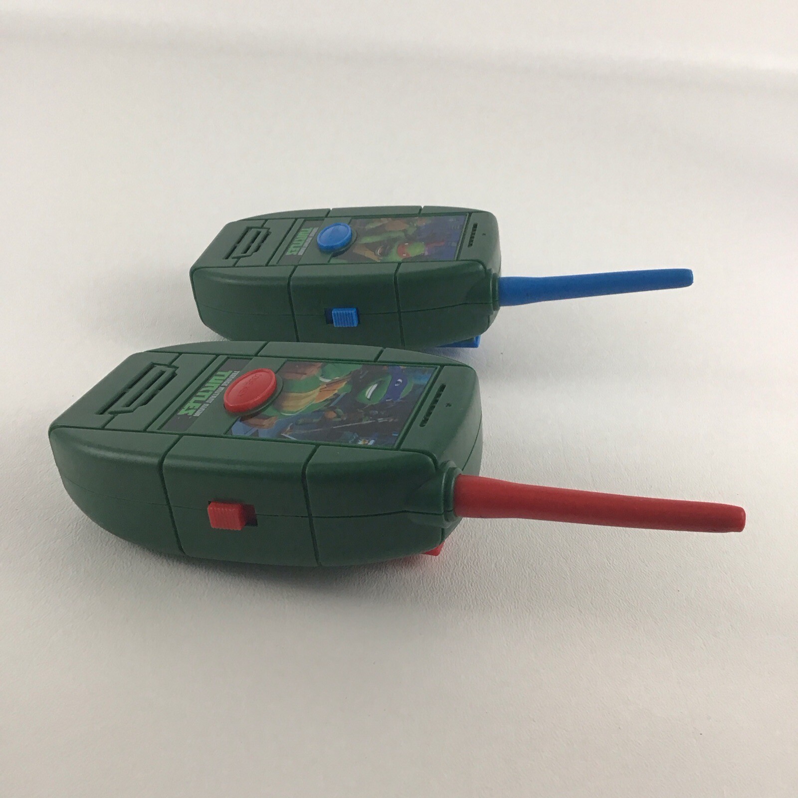 Teenage Mutant Ninja Turtles Walkie Talkies Leo Mikey Donny Playmates Toys TMNT