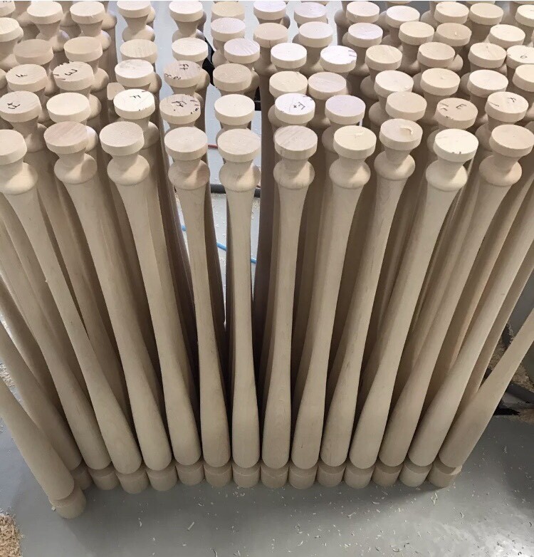 5 Wooden Blem Baseball Bats (FREE SHIPPING!)