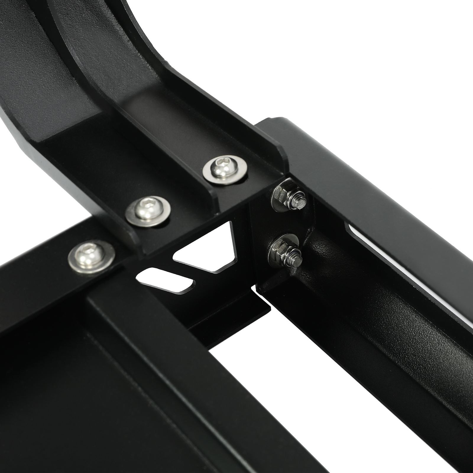 Roof Rack Cargo Basket Luggage Carrier & Ladders For 2007-2018 Jeep Wrangler JK