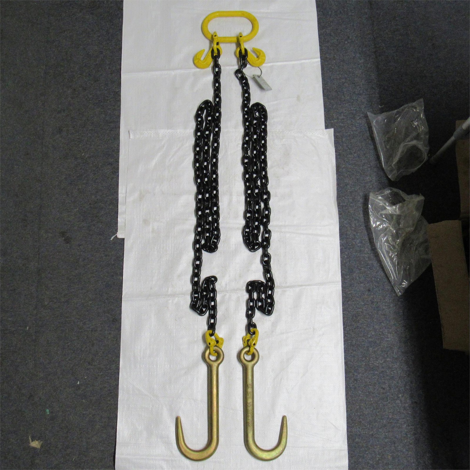 J Hook Recovery Brother Winch Towing Chain (G80 2 Leg 2M Tow Sling Shorteners)