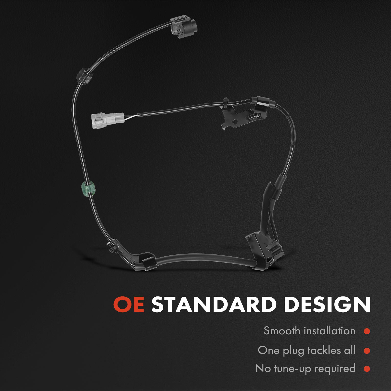 Front Driver ABS Wheel Speed Sensor Wiring Harness for Toyota Tacoma 2005-2015