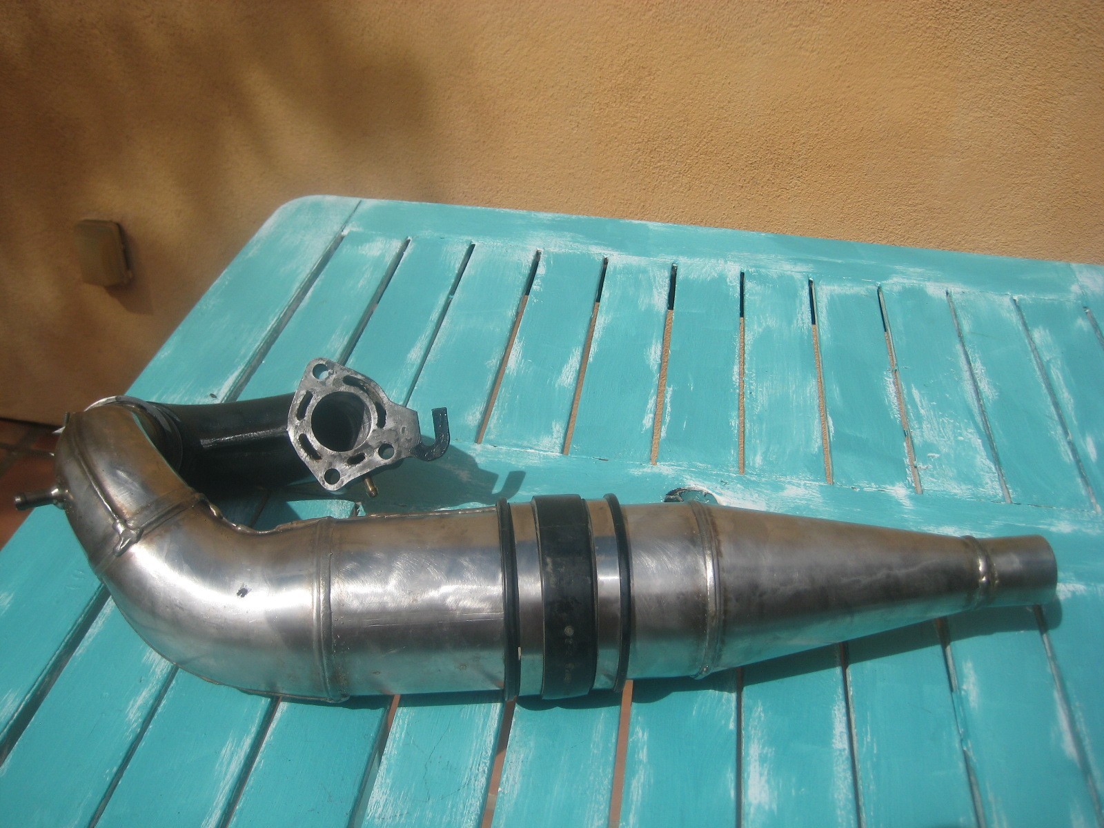 Kawasaki 650 SX X2 Exhaust Pipe Clamps Seal Connecting Tube Muffler Body OEM