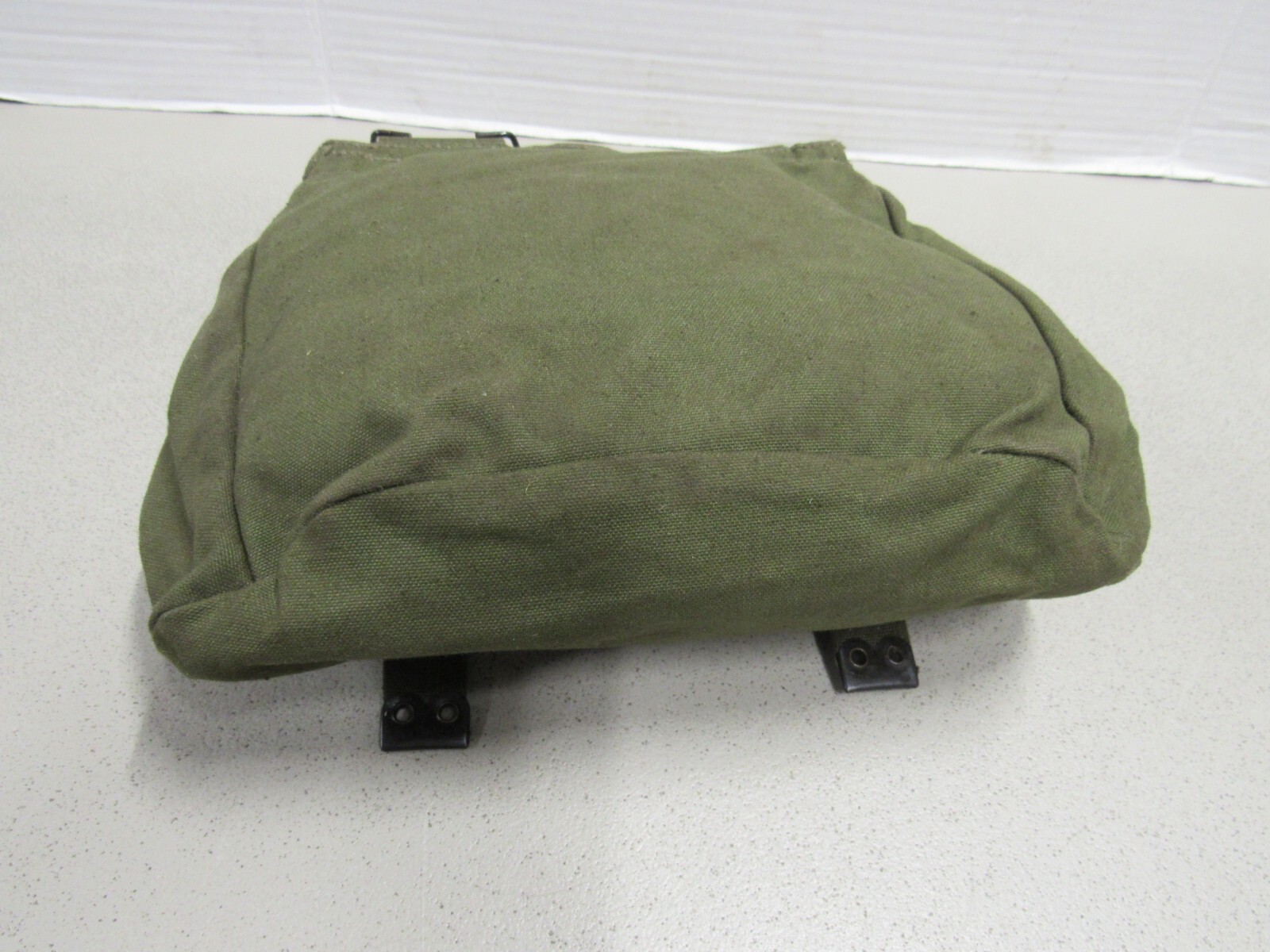 Dutch Military Web Gear Canvas Butt Pack Old Style Belt Hooks Hanger Netherlands