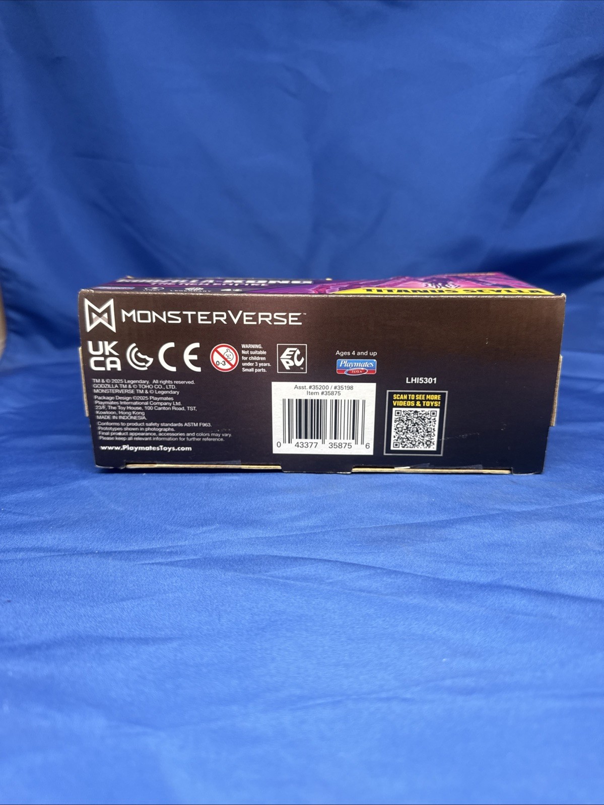 Playmates Godzilla X Kong New Empire Titanus Scylla