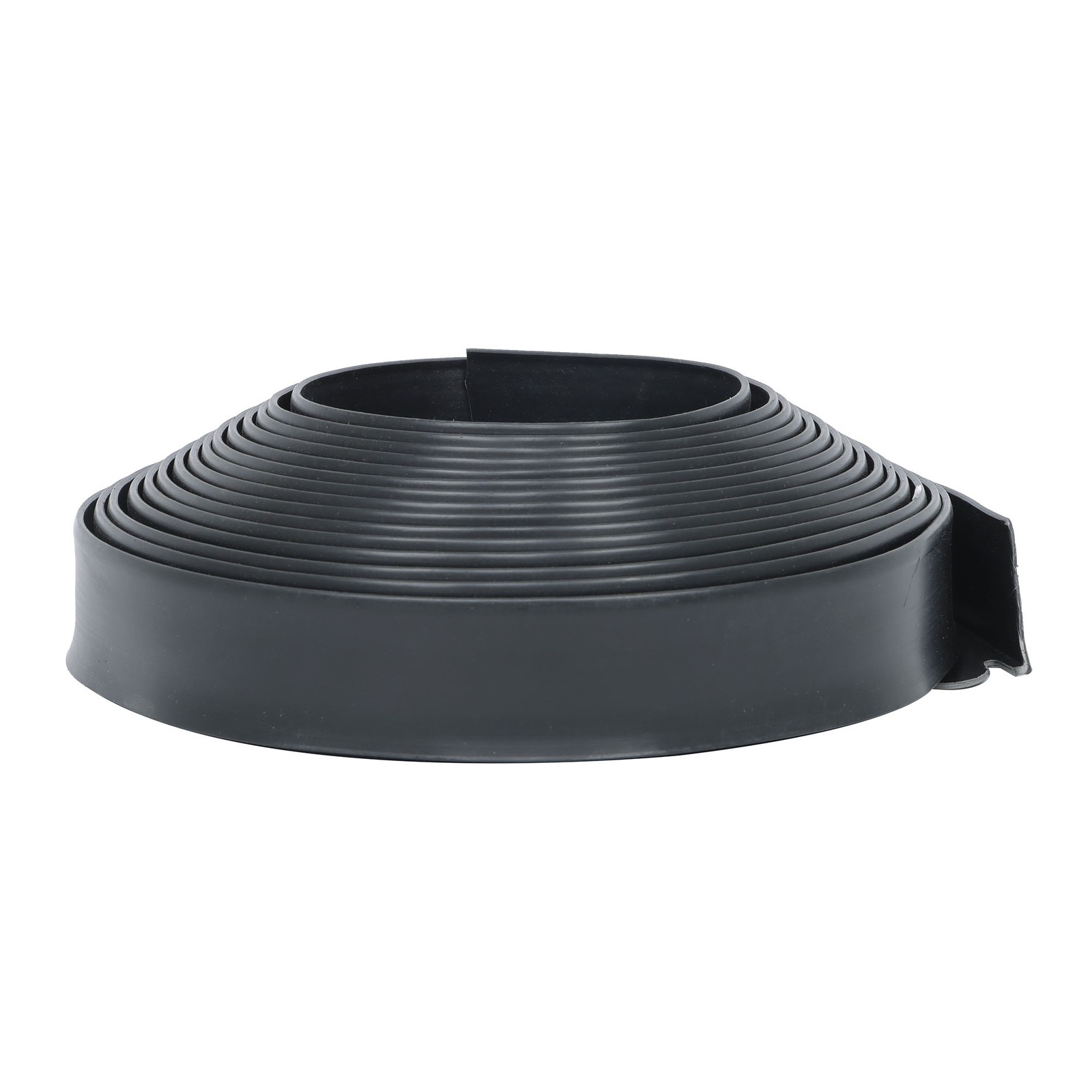 No Dig Lawn Border L-shaped Lawn Garden Edging Kit With Anchoring Spikes Plastic