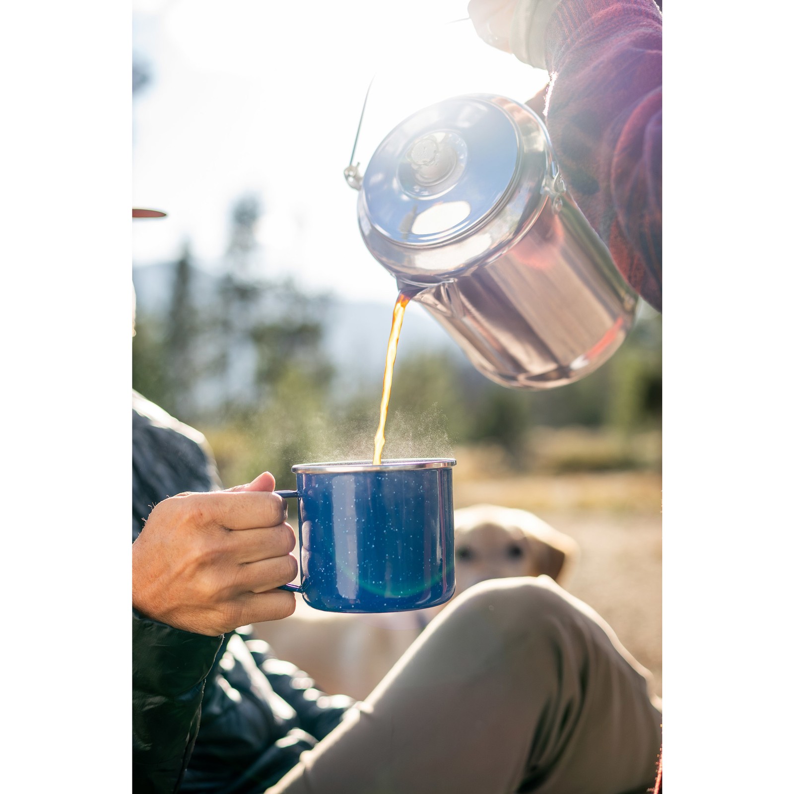 Stansport Enamel Coffee Mug 24 OZ