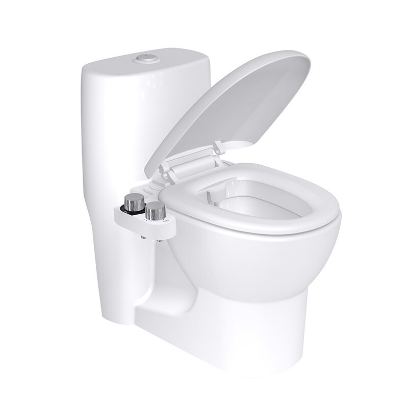 Bidet Non Electric Toilet Seat Attachment with Dual Nozzle (OEM ODM available)