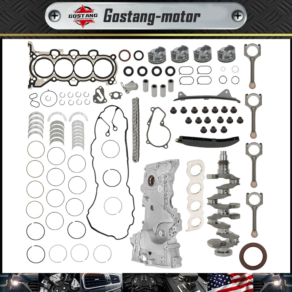For Kia Soul 2014-2019 2.0L Engine Rebuild Kit - Crankshaft Con Rods Timing Kit