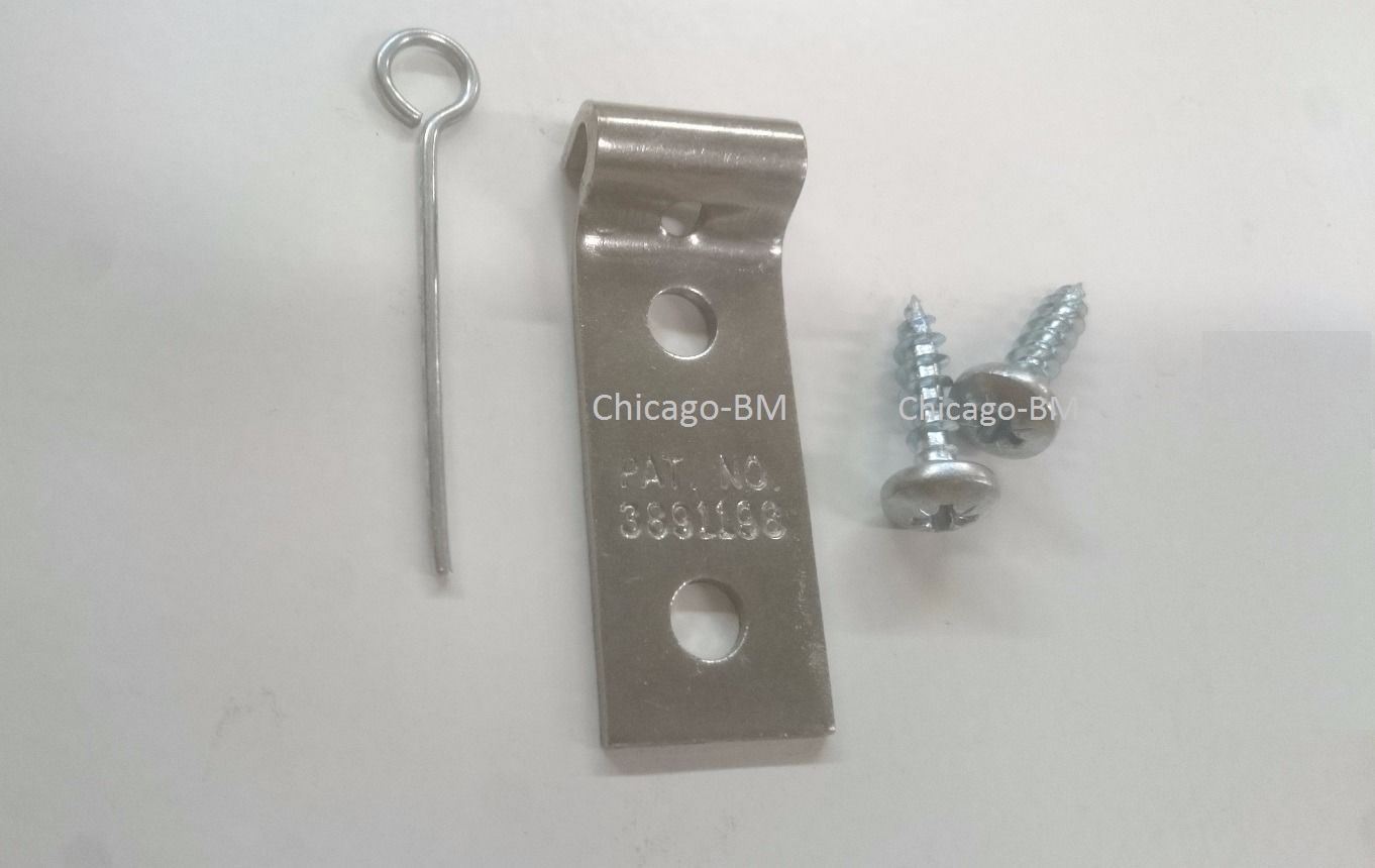 Zig Zag Spring Clips/Bracket Repair Kit + Screws-Upholstery Supplies-Made In USA