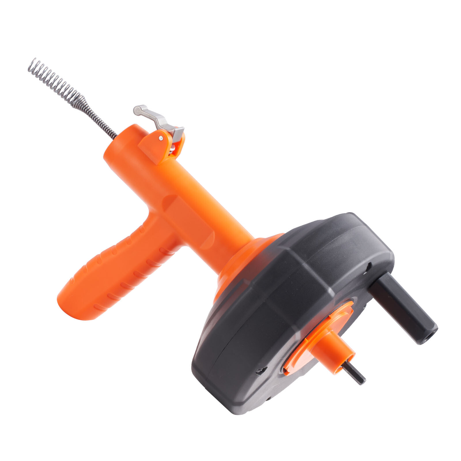 VEVOR 25Ft 1/4" Plumbing Drain Cleaner Snake Drain Auger Cleaning Clog Remover