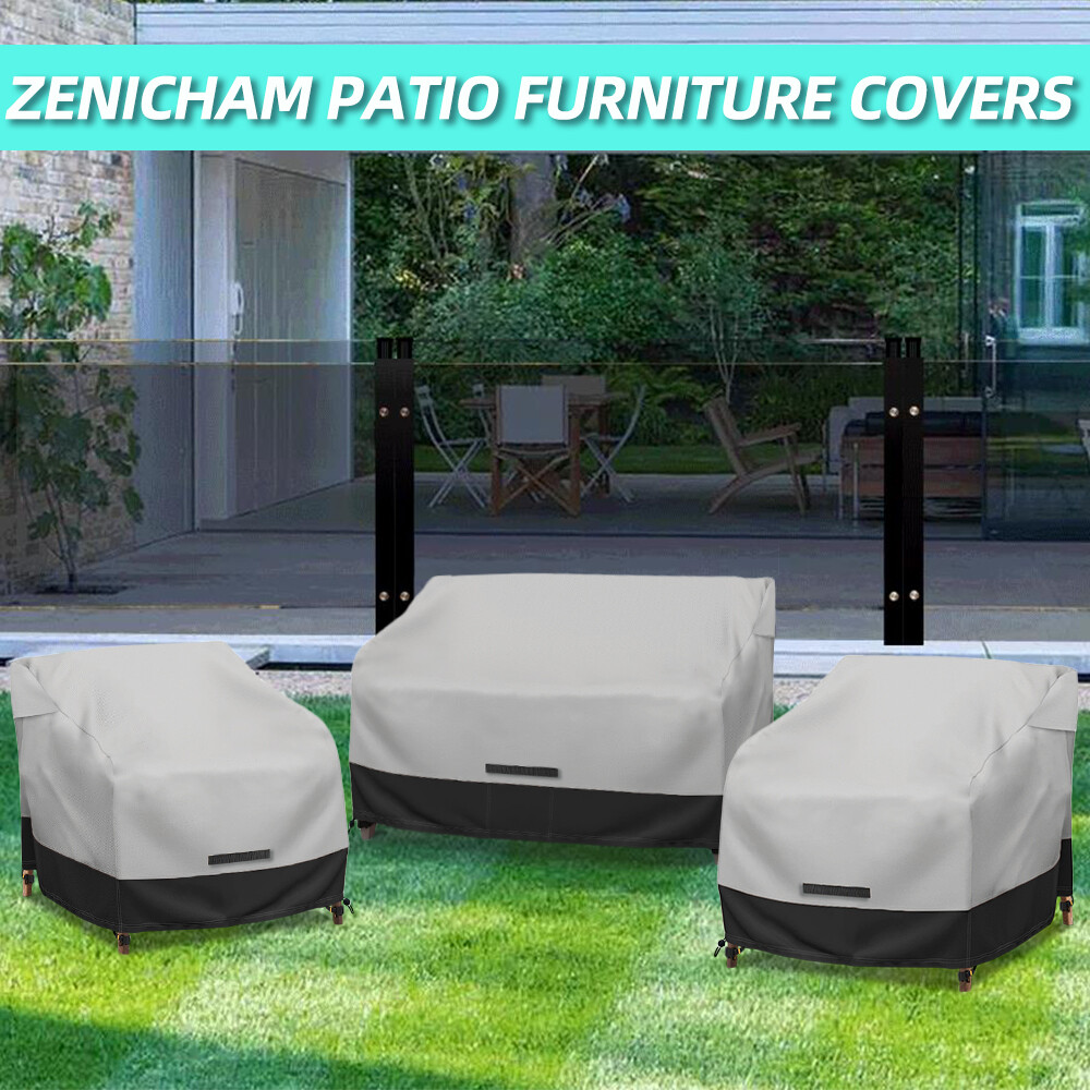 Waterproof Patio Chair Cover, Outdoor Furniture Cover for Lawn/Deck/Garden/Yard