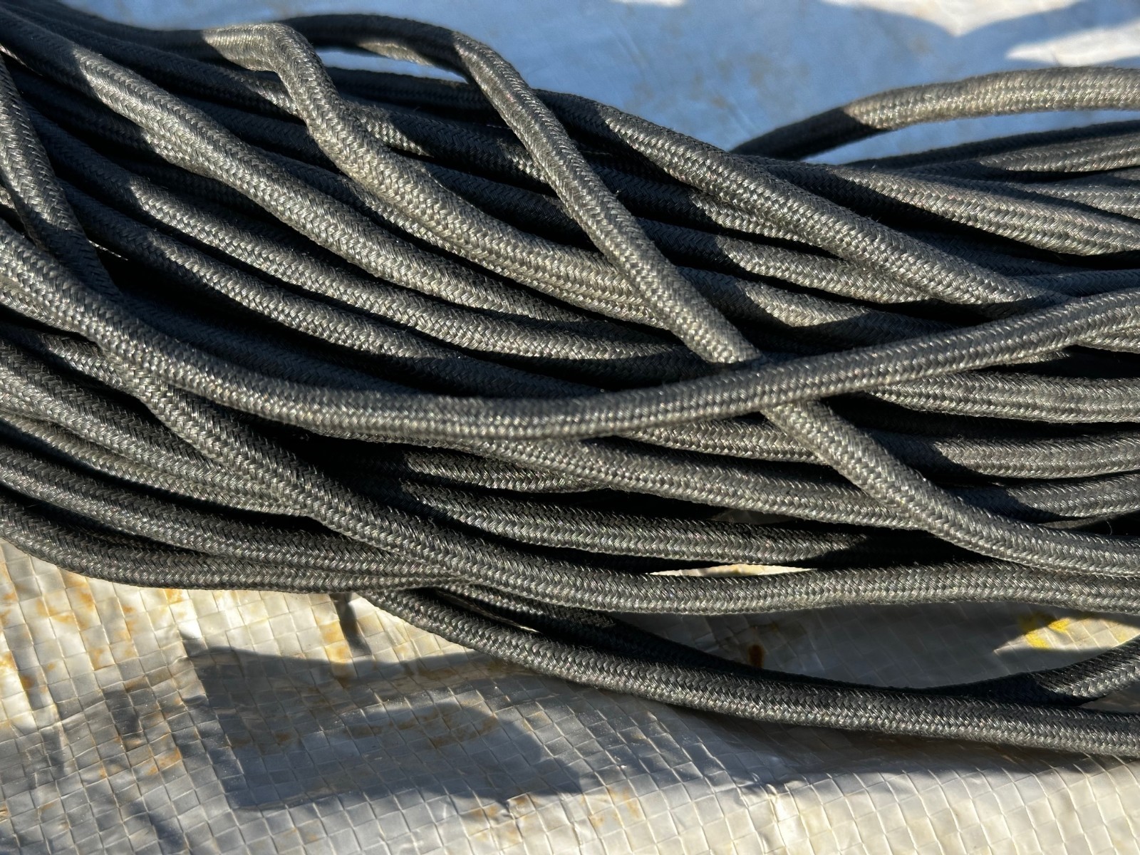 1 meter Siemens 1930s 4-Core Fabric Cable 22AWG Copper Berlin Rare