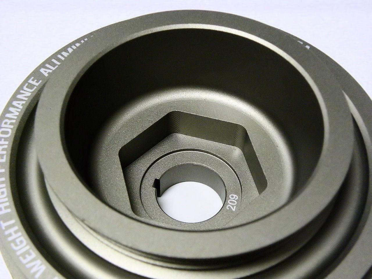 VMS Racing Light Weight Aluminum Crankshaft Pulley 99-00 Civic Si 94-01 Integra