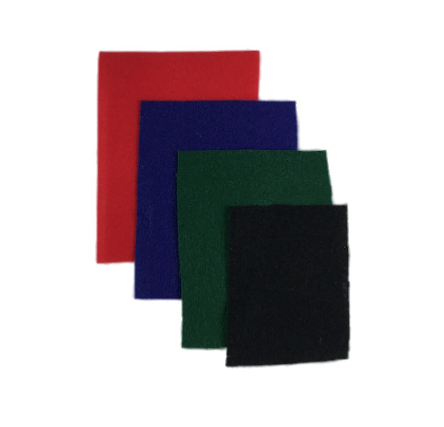 Felt Inserts for ALL SIZES of Riker Display Cases Black Blue Green Red FELT ONLY