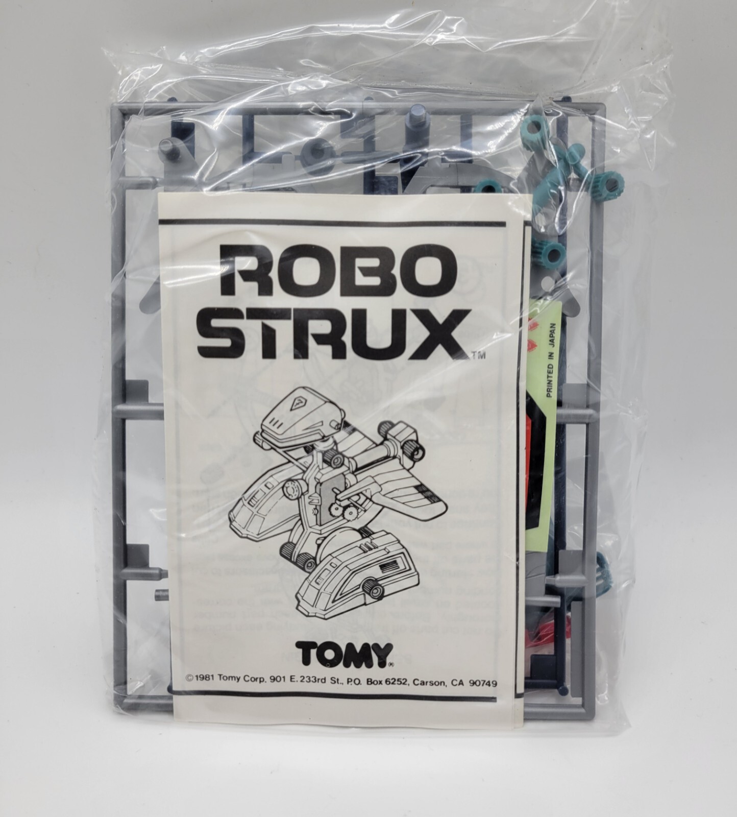 1981 ROBO STRUX by Tomy SEALED in Package Special Edition Zoids