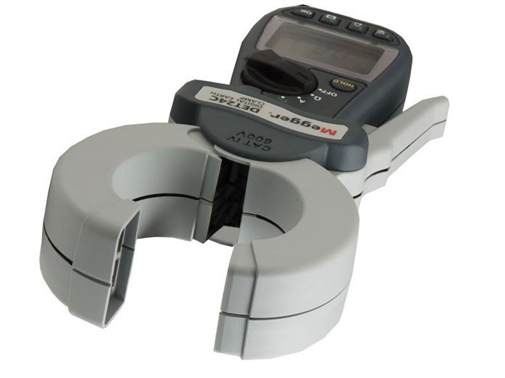 Megger DET24C - Digital Clamp-On Ground Resistance Meter with Data Storage and