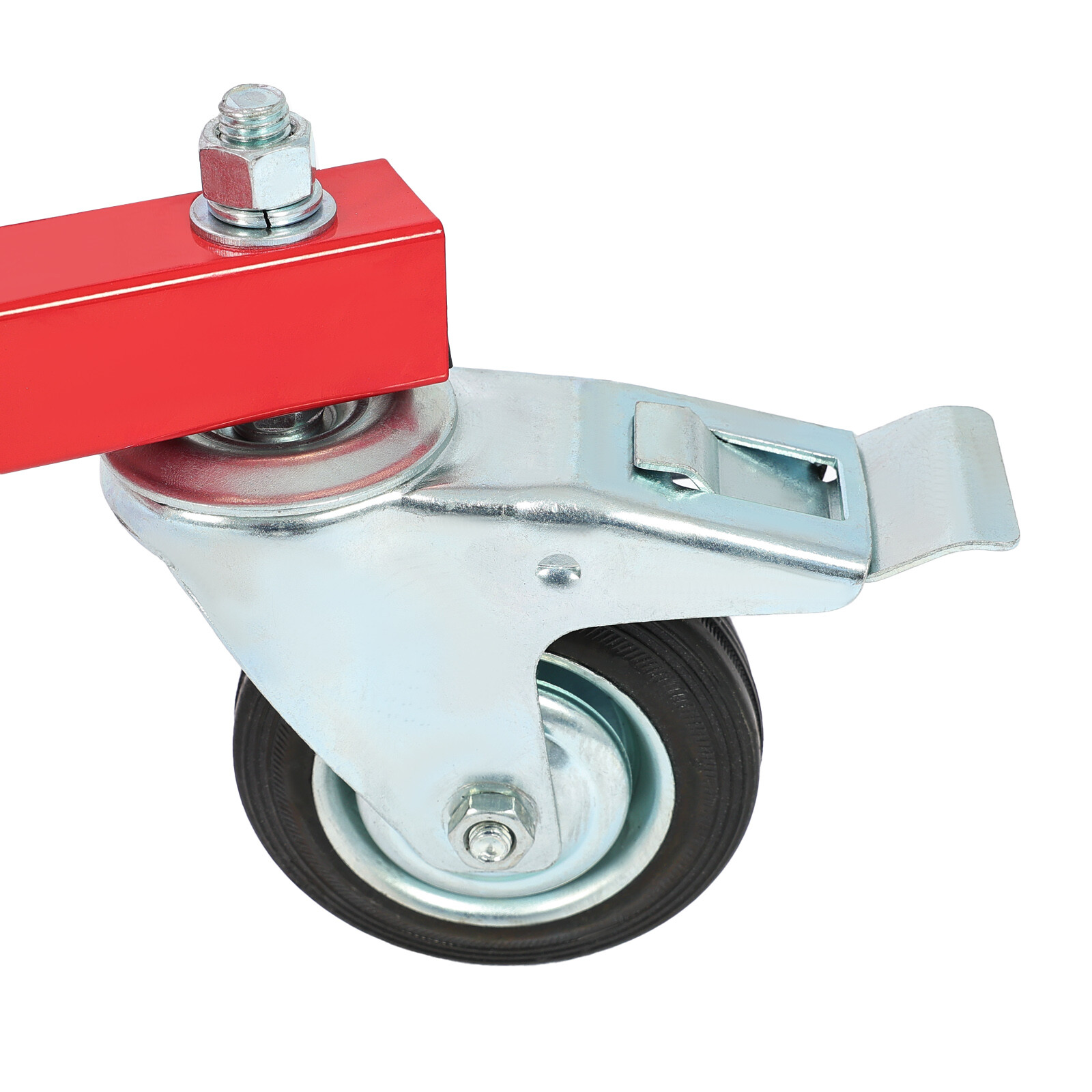 Mechanical Car Door Lift Jack Hydraulic Press and Bumper Handler Stand New Red