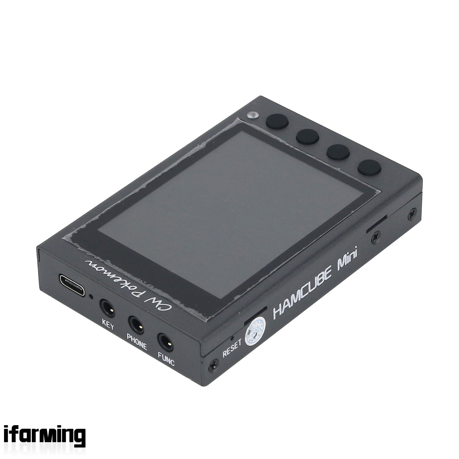 HAMCUBE Mini CW Trainer Morse Code Trainer +Display For Telegraph Practice #US