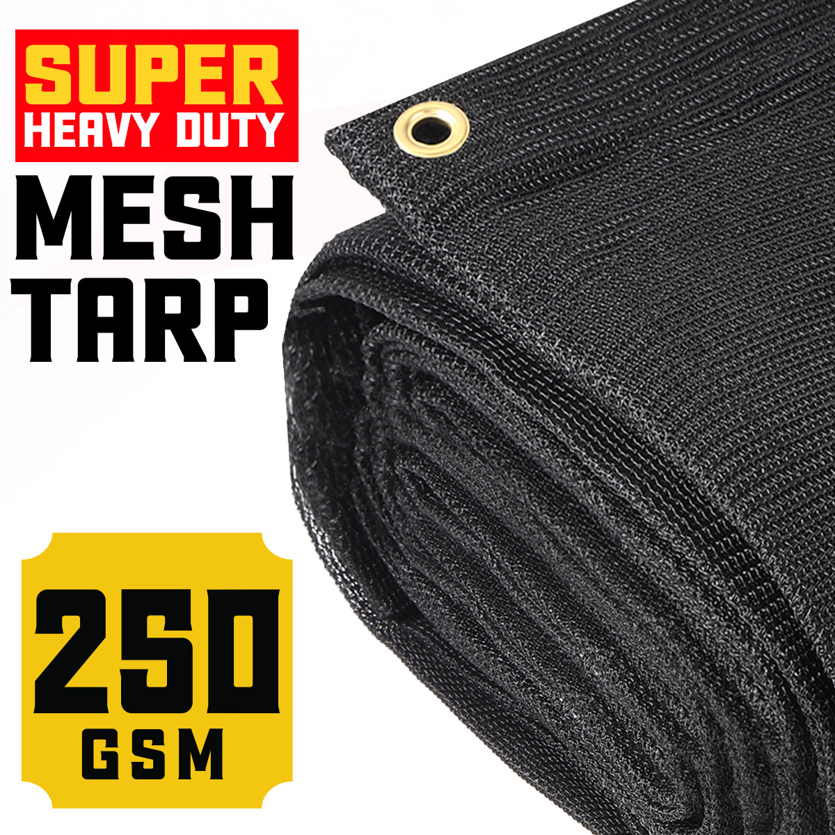 Core Tarps Heavy Duty Mesh Tarp Sun Shade Cover 60% Blockage